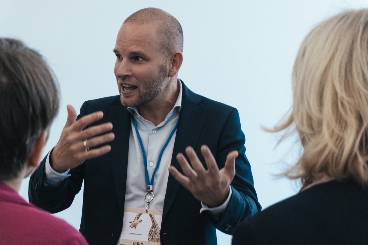 Interactive workshop session with executives